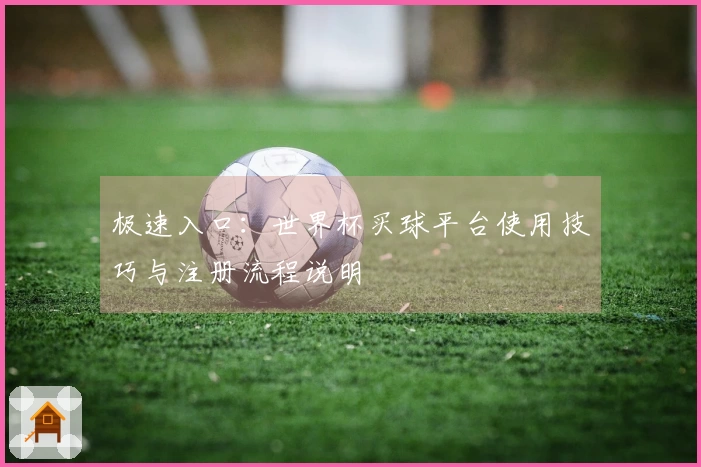 极速入口:世界杯买球平台使用技巧与注册流程说明